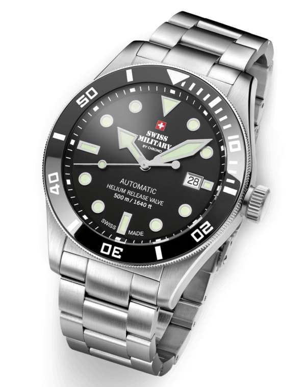 Swiss Military SMA34075.01 - Automatic Dive Watch 500M