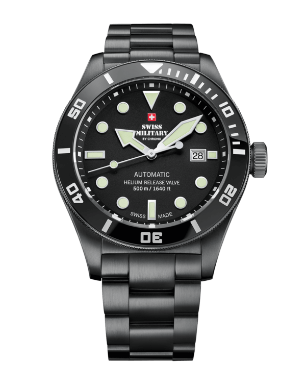Swiss Military SMA34075.04 - Swiss Made Automatic Dive Watch 500M