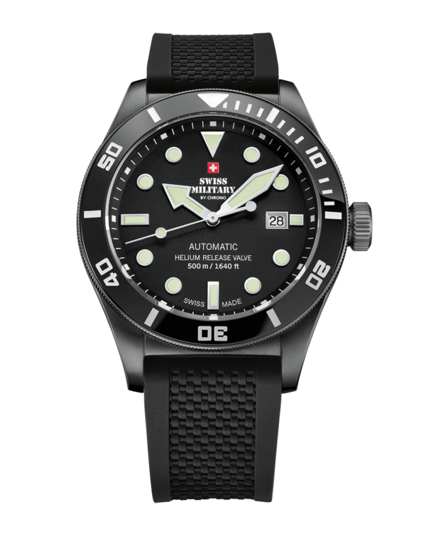 Swiss Military SMA34075.05 - Swiss Made Automatic Dive Watch 500M