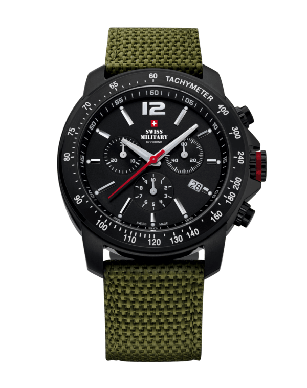 Swiss Military SM34033.07 – Army-Style Chronograph Watch