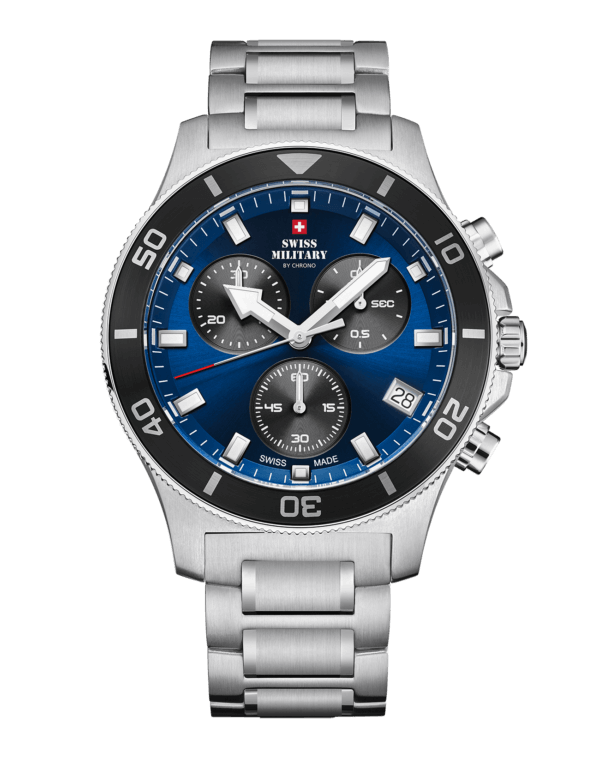 Swiss Military SM34067.11 – Swiss Sports Chronograph Watch for Men