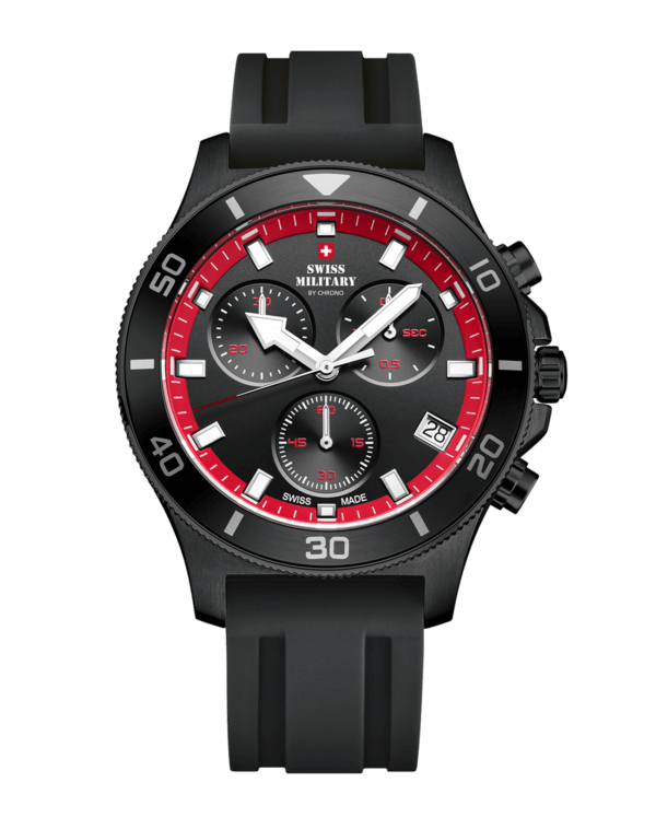 Swiss Military SM34067.14 - Swiss Sports Chronograph Watch for Men