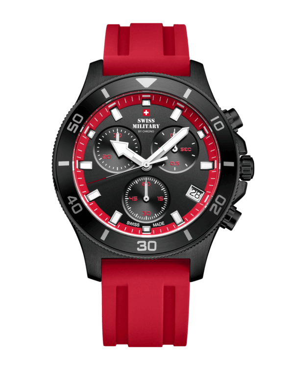 Swiss Military SM34067.15 - Swiss Sports Chronograph Watch for Men