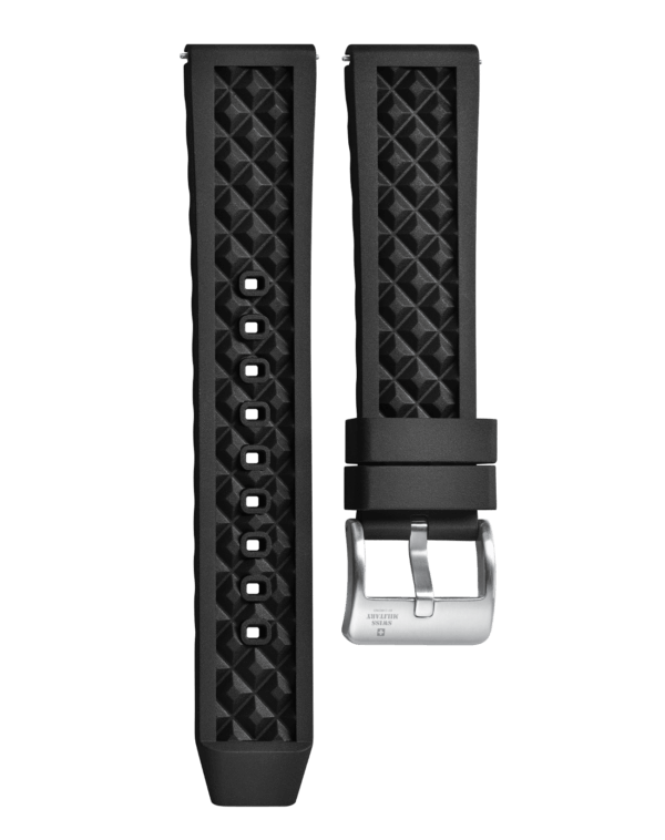 Swiss Military B.A14092.02 - Black Rubber Strap