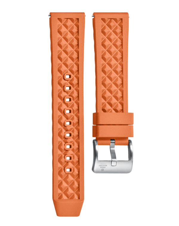 Swiss Military B.A14092.05 - Orange Rubber Strap