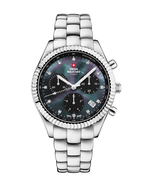 Swiss Military SM30207.01 - Elegant Chronograph Watch for Women