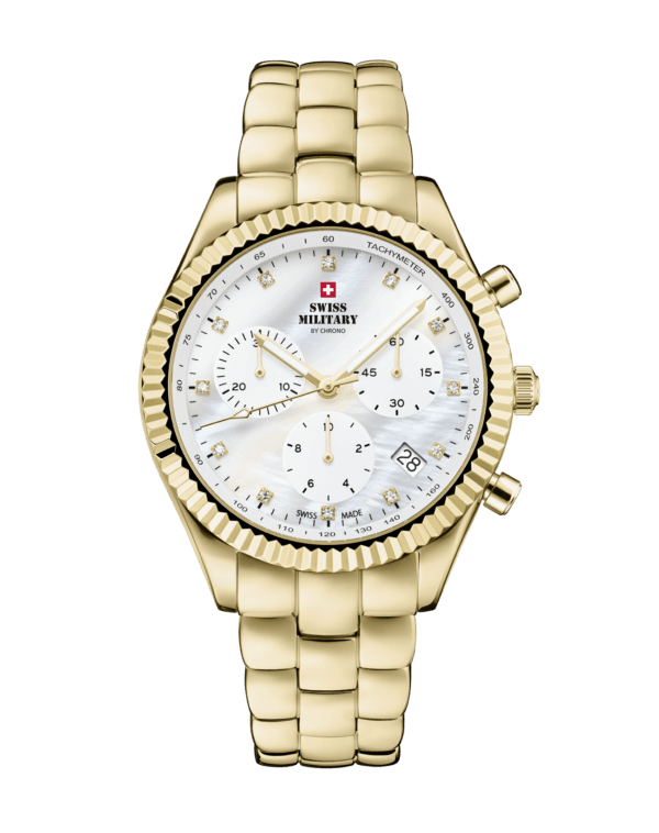 Swiss Military SM30207.03 - Elegant Chronograph Watch for Women