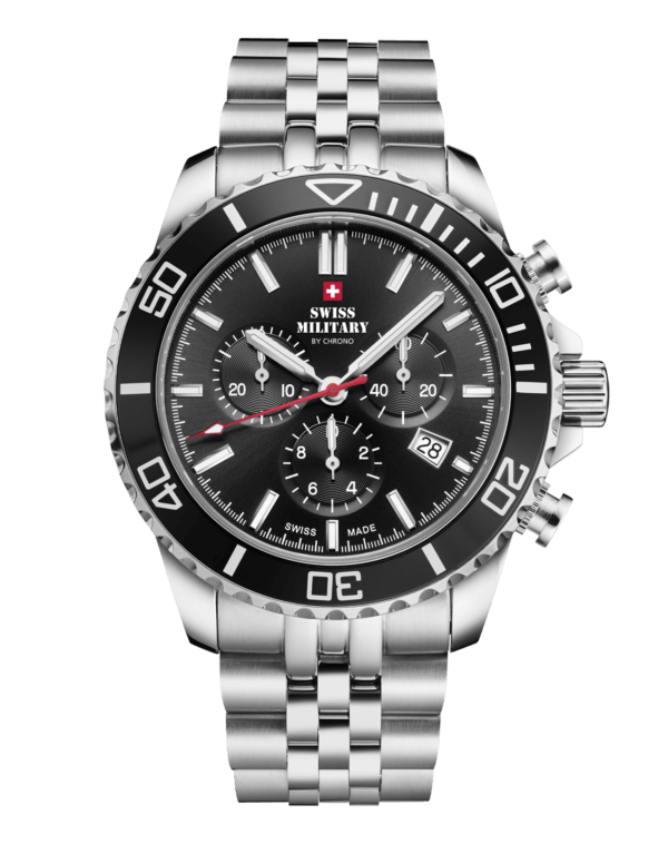 Swiss Military SM34103.01 - Swiss Sports Chronograph Watch