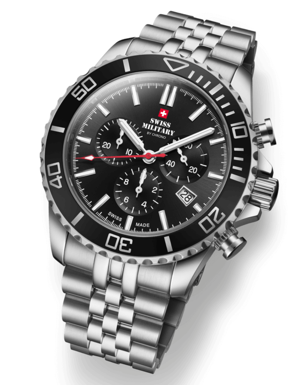 Swiss Military SM34103.01 - Swiss Sports Chronograph Watch