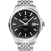Swiss Military SM34104.01 - Classic Steel Watch for Men