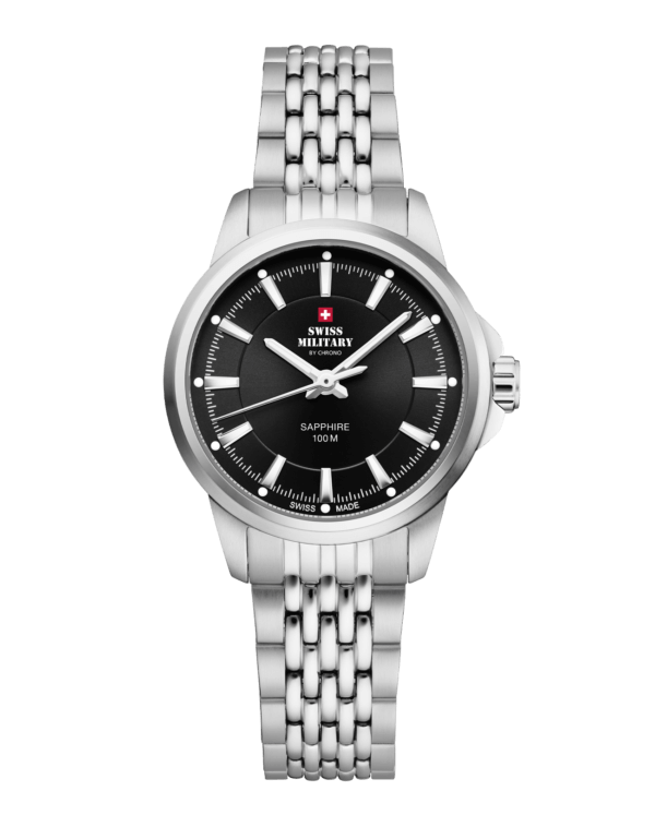 Swiss Military SM34105.01 - Classic Steel Watch for Women