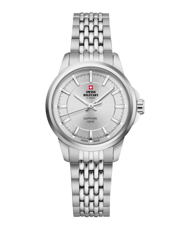 Swiss Military SM34105.02 - Classic Steel Watch for Women