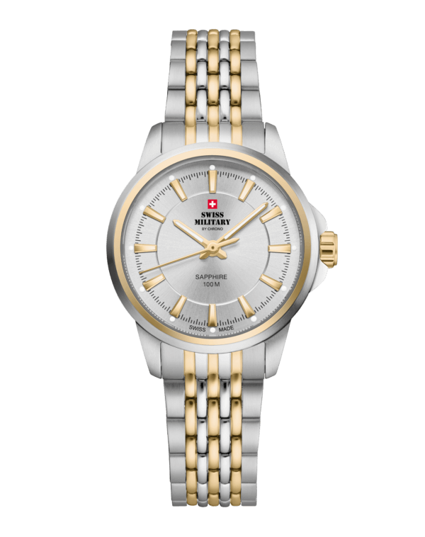 Swiss Military SM34105.04 - Classic Steel Watch for Women