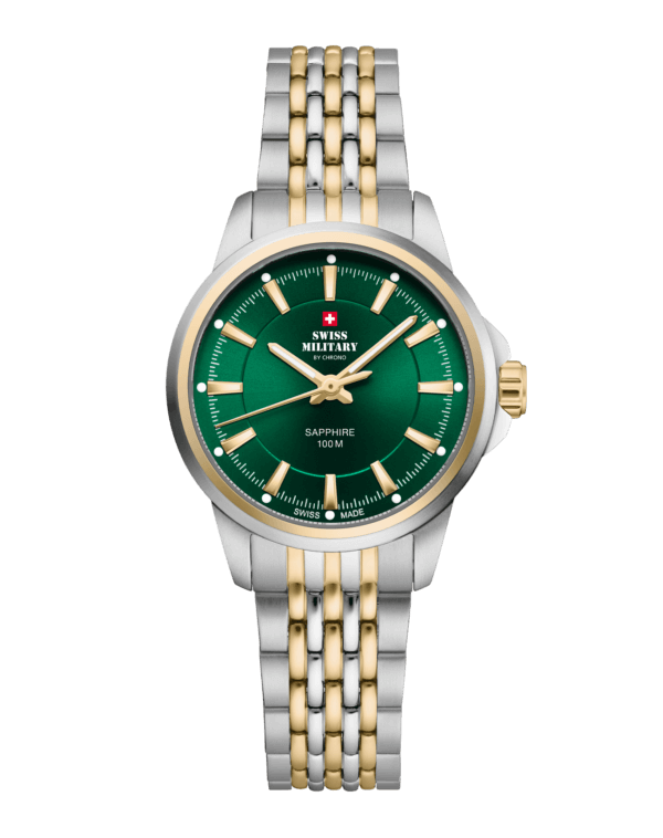 Swiss Military SM34105.06 - Classic Steel Watch for Women