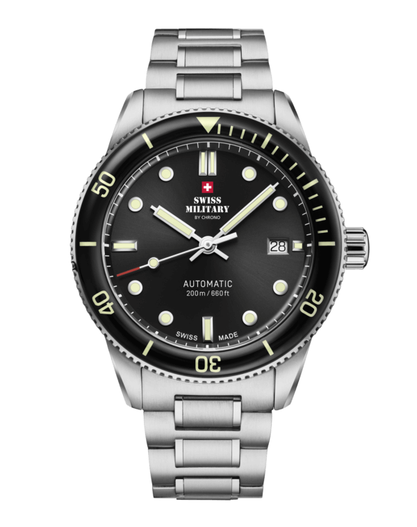 Swiss Military SMS34106.01 - Automatic Dive Watch 200