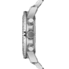 Side profile of SMS34113.01 showing stainless steel case and bracelet design.