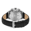 Back view Swiss Military Minimalist Chronograph Watch – engraved Swiss Military logo and official Swiss Confederation license.