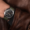 Swiss Military Field Chronograph Watch SM34117.06 on wrist